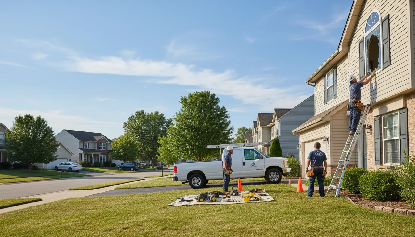 Expert window installer providing residential service in Creal Springs, IL